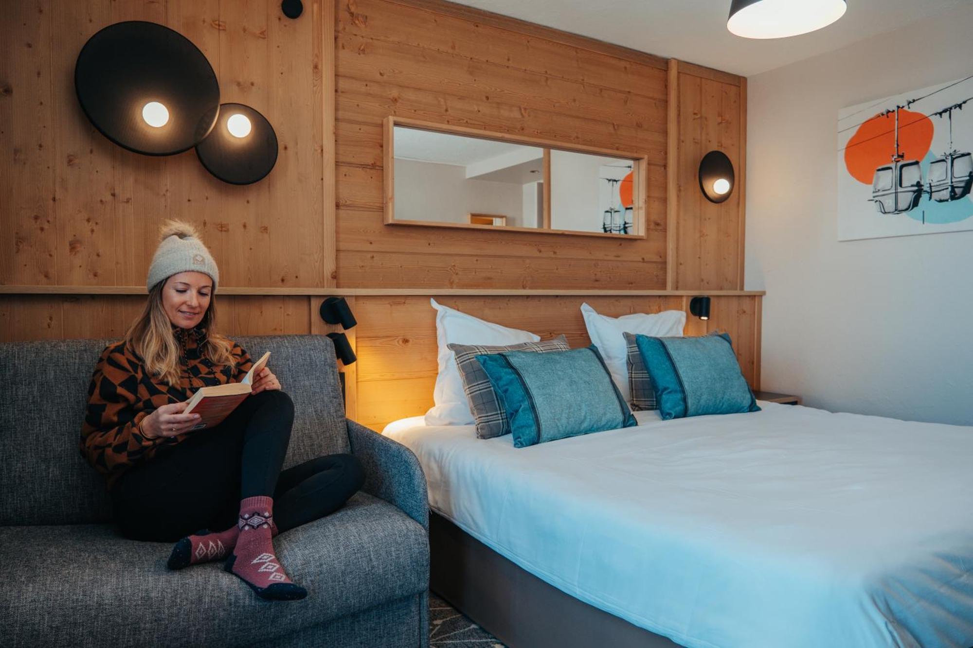Hotel L'Eden Des Cimes - Vacances Bleues - Belle Plagne 2100 라 플라뉴 외부 사진