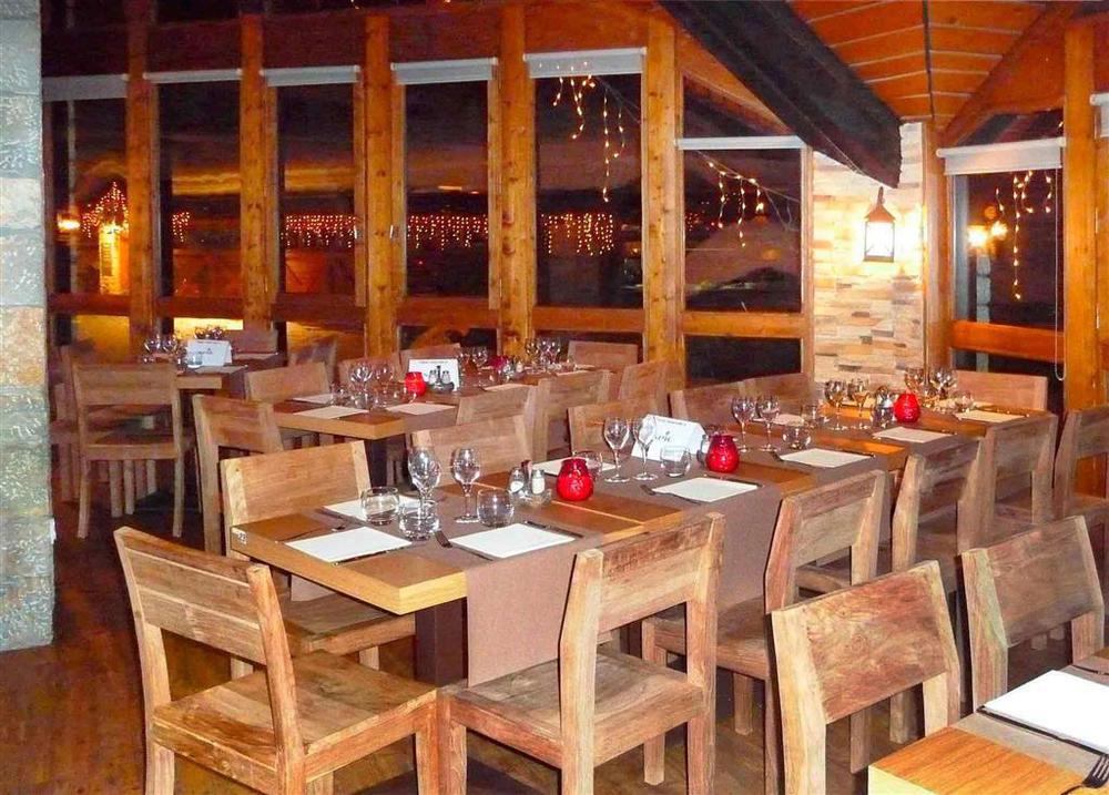 Hotel L'Eden Des Cimes - Vacances Bleues - Belle Plagne 2100 라 플라뉴 레스토랑 사진